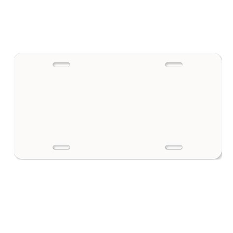 Sublimation License Plate Template